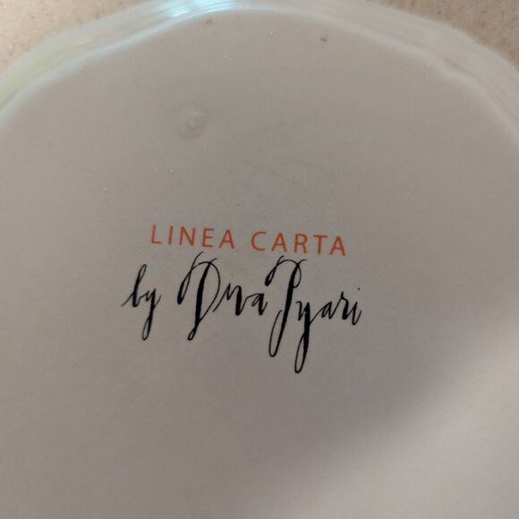 Anthropologie "O" Dessert Plate - Picture 2 of 3